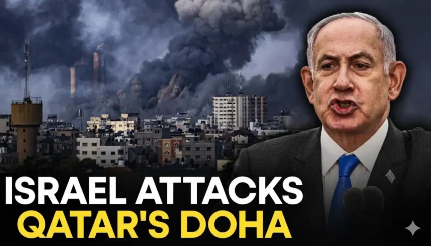israel strikes doha