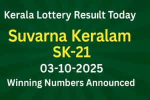 kerala lottery result