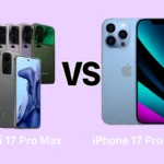 Xiaomi 17 Pro Max vs iPhone 17 Pro Max