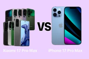 Xiaomi 17 Pro Max vs iPhone 17 Pro Max